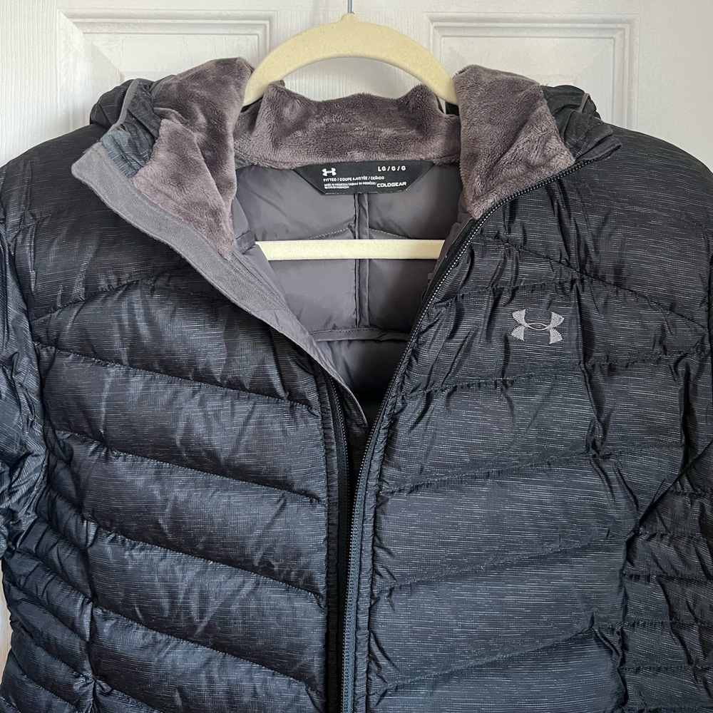Underarmour Hooded Coldgear Puffer Coat